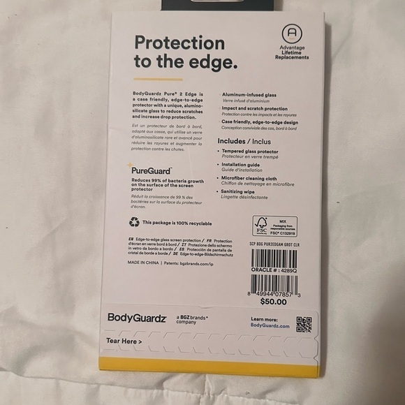 Body Guardz. IPhone 13 Pro Max Screen Protector - Picture 2 of 2